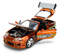 Thumbnail for Auto Toyota Supra Año 1995 Escala 1:24 Edición del 25.º Aniversario De Rápidos Y Furiosos (Pre - Venta)