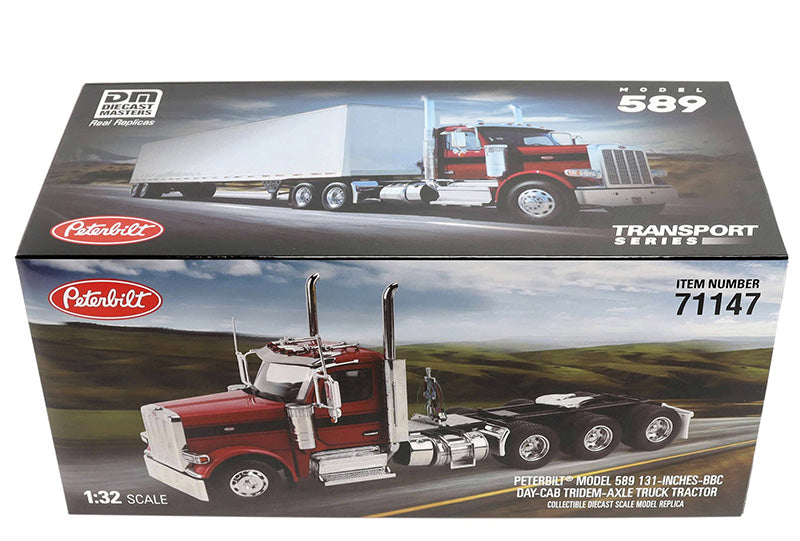 Tracto Camión Peterbilt 589 131" BBC Escala 1:32