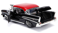 Thumbnail for Auto Chevrolet Bel Air Año 1957 Black Widow / Big Pete Escala 1:24 (Pre - Venta)