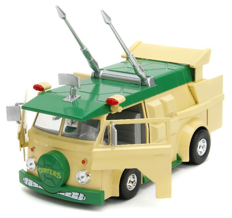 Auto De Los Tortugas Ninjas & Donatello Escala 1:24