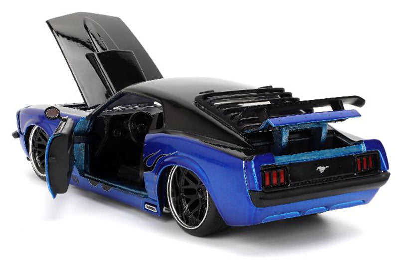 Auto Ford Mustang Año 1970 Boss 429 BigTime Muscle Escala 1:24 (Modelo Descontinuado)
