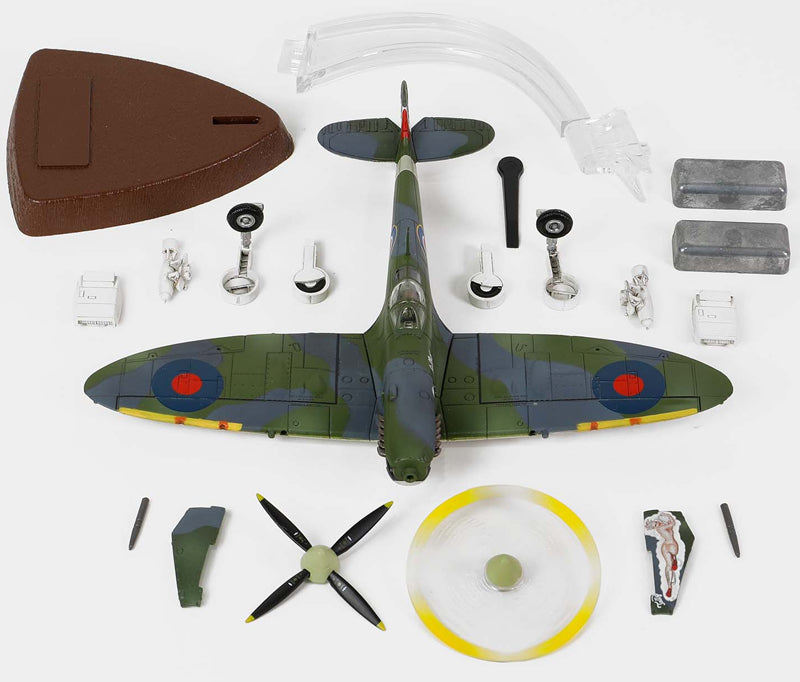 Avión Militar Supermarine Spitfire Mk. IX MK210 "Tolly Hello" Escala 1:72