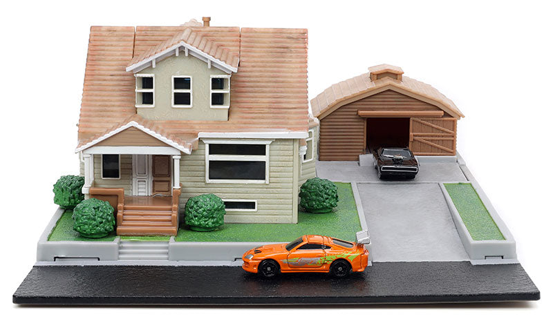 Diorama De La Casa De Toretto Rápidos & Furiosos