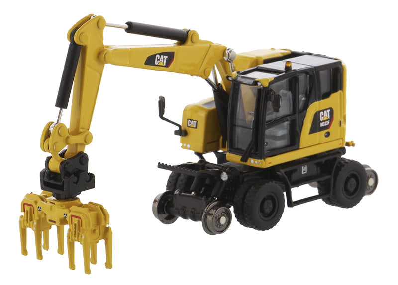 Excavadora De Ruedas Caterpillar M323F + 2 Herramientas Escala 1:87