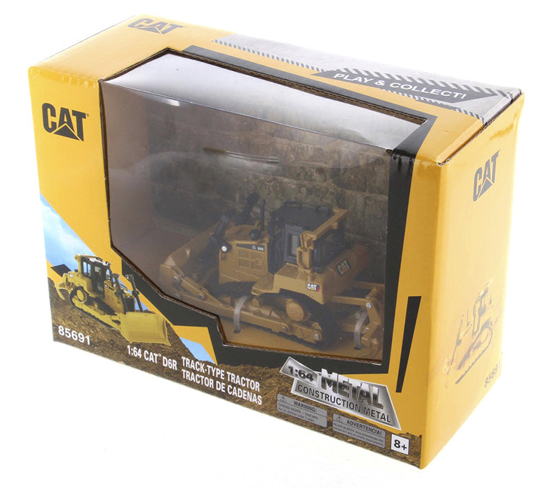 Tractor De Orugas Caterpillar D6R Escala 1:64