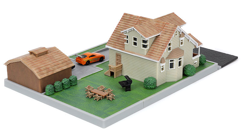 Diorama De La Casa De Toretto Rápidos & Furiosos