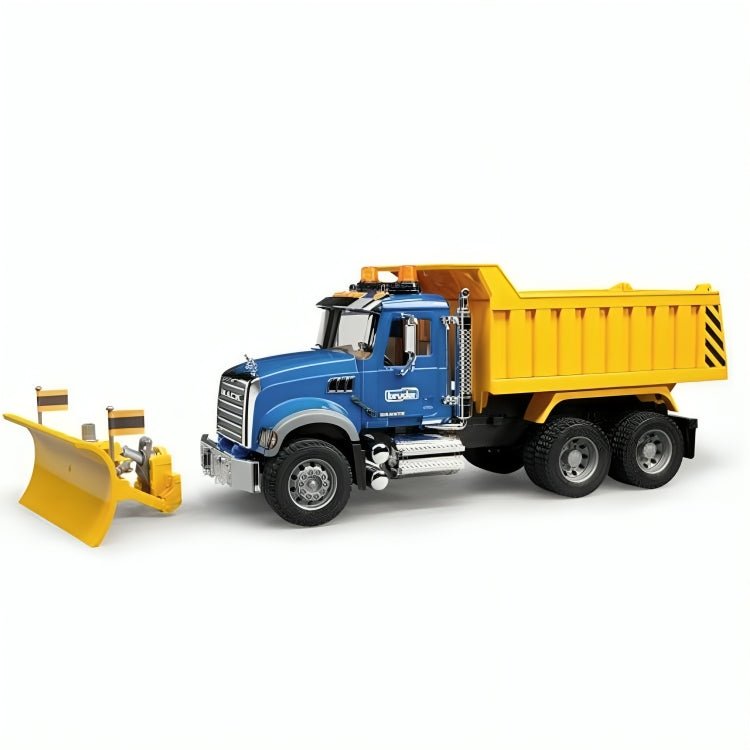 Volquete Mack Granite Con Pala Quitanieves Escala 1:16 - KATZER