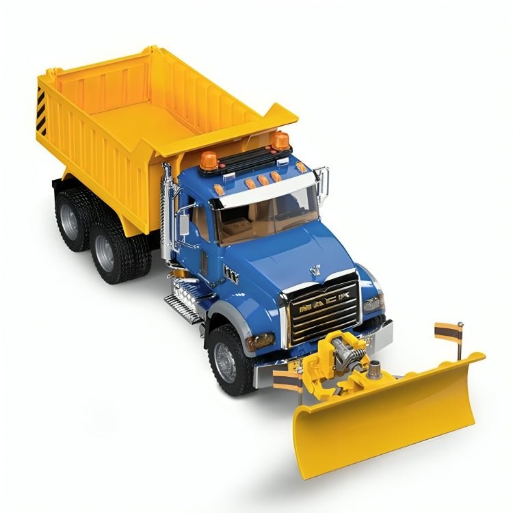 Volquete Mack Granite Con Pala Quitanieves Escala 1:16 - KATZER