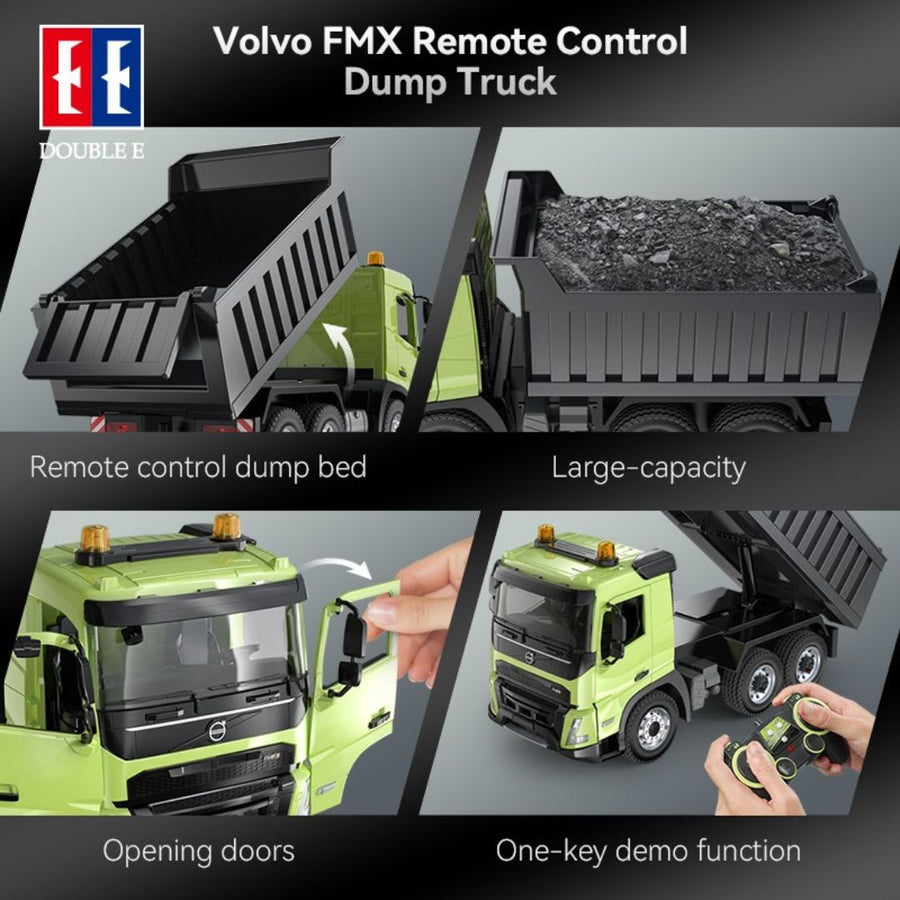 Volquete Volvo FMX Control Remoto Escala 1:20 - KATZER