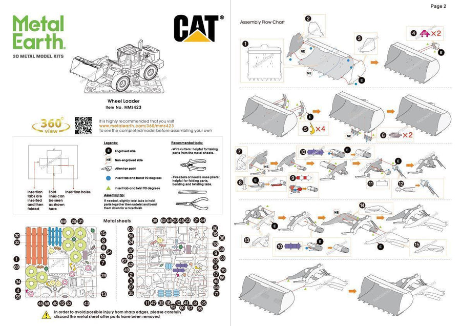 Cargador De Ruedas - Cat Wheel Loader Armable