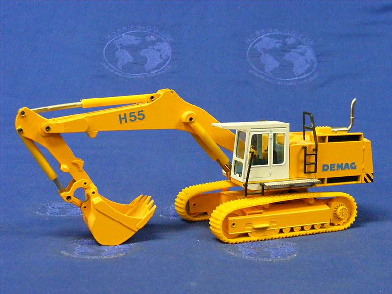 Excavadora De Orugas Demag H55 Escala 1:50 (Modelo Descontinuado)