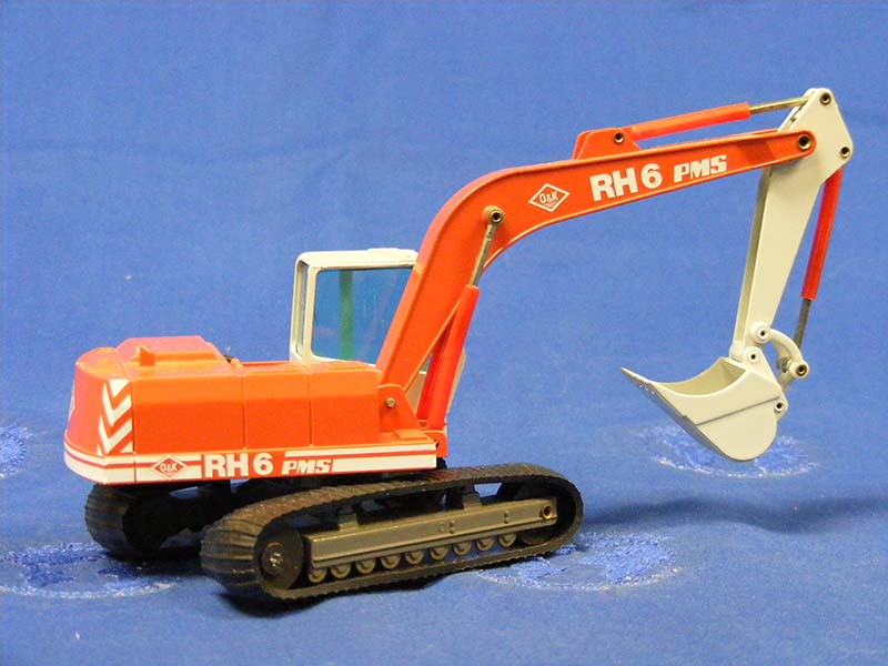 Excavadora De Orugas O&K RH6 Escala 1:50 (Modelo Descontinuado)