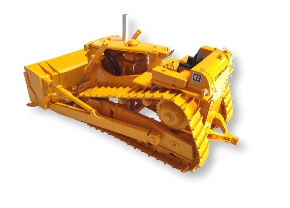 004 Tractor De Orugas Caterpillar PES Escala 1:50 - KATZER