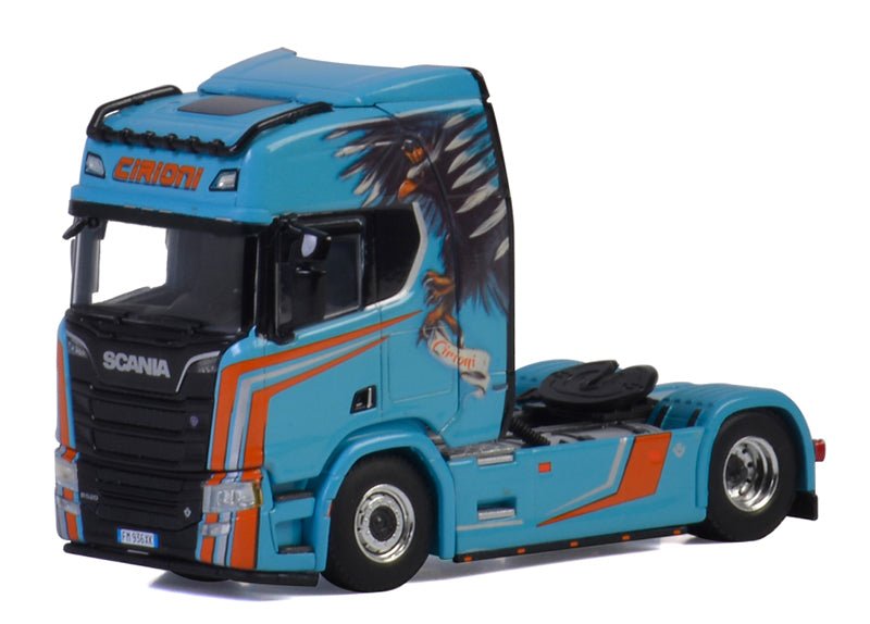 01-2265 Tracto Scania R CS20H Cirioni Escala 1:50 (Modelo Descontinuado) - KATZER
