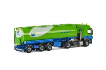 01-2465 Tráiler DAF CF 3 Axle De Heus Veevoeders Escala 1:50 - KATZER