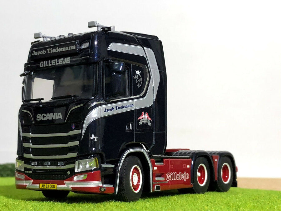 01-2473 Tracto Scania S CS20H Jacob Tiedemann Escala 1:50 - KATZER
