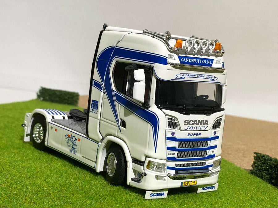 01-2498 Tracto Scania CS20H Arend Bos Transport Escala 1:50 (Pre-Venta) - KATZER