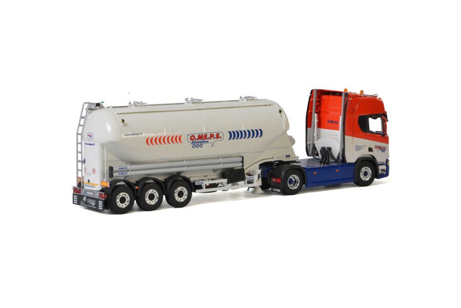 01-2905 Tráiler Scania R CR2OH O.ME.P.S Escala 1:50 (Modelo Descontinuado) - KATZER