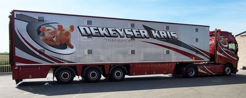 01-3570 Tráiler Volvo FH4 Dekeyser Kris 3-Axle Escala 1:50 (Pre Venta) - KATZER