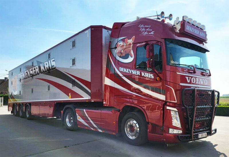 01-3570 Tráiler Volvo FH4 Dekeyser Kris 3-Axle Escala 1:50 (Pre Venta) - KATZER