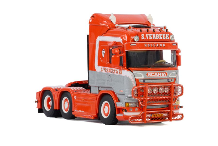 02-2581 Tracto Holland Scania 6X2 S.Verbeek Escala 1:50 (Modelo Descontinuado) - KATZER