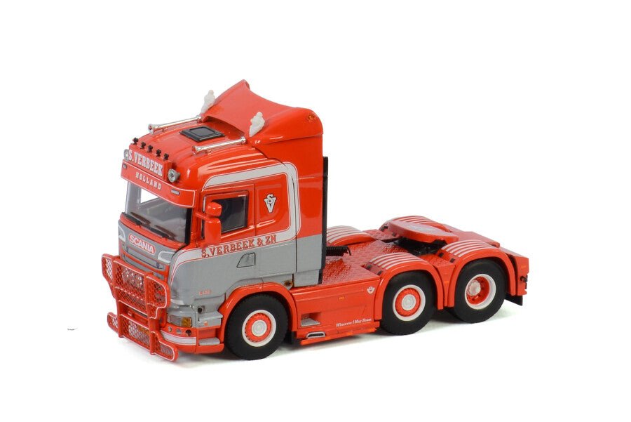 02-2581 Tracto Holland Scania 6X2 S.Verbeek Escala 1:50 (Modelo Descontinuado) - KATZER