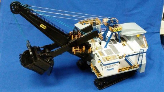 063PBE Pala Minera P&H 4100XPC Escala 1:50 (Modelo Descontinuado) - KATZER