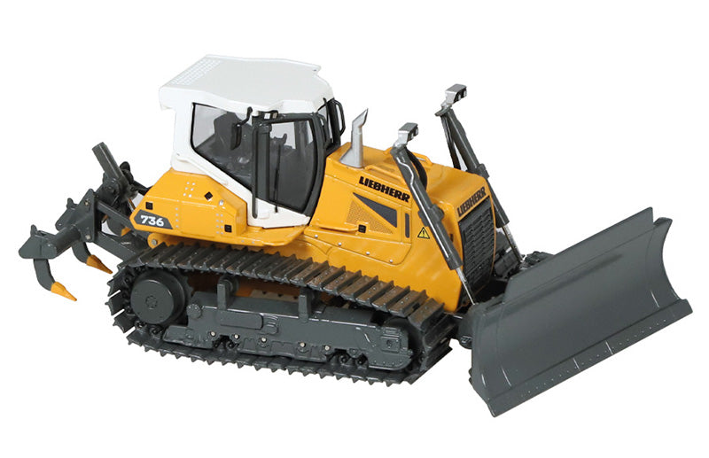 Tractor De Orugas Liebherr PR 736 Escala 1:50