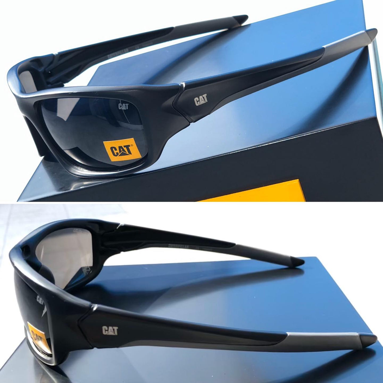 Lentes De Sol  Actuator 104P Lunas Negras Polarizadas