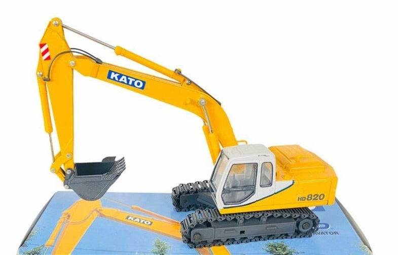Excavadora De Orugas Kato HD820 Escala 1:43 (Modelo Descontinuado)
