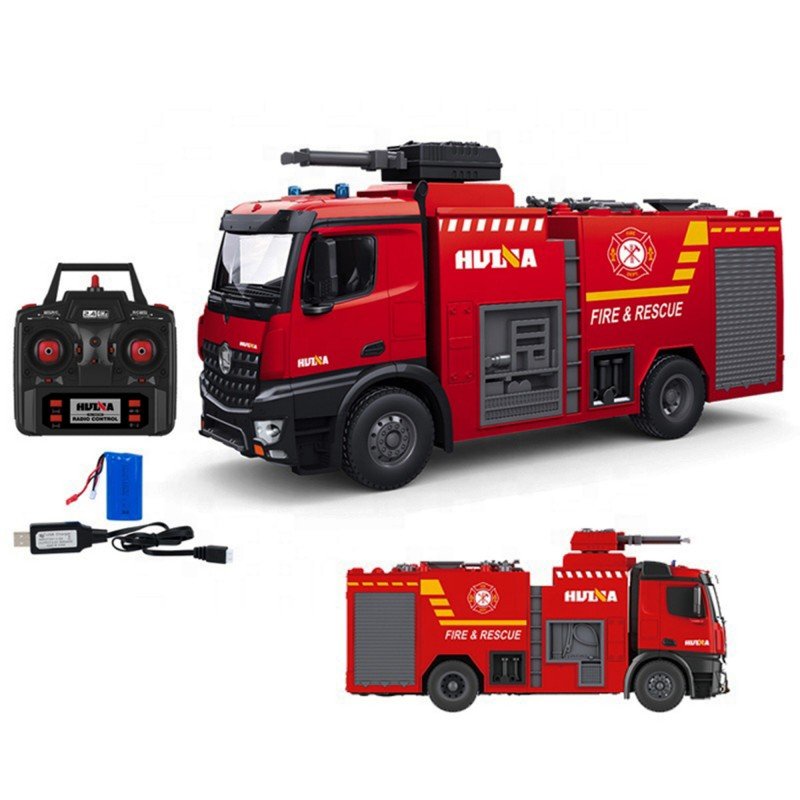 1562 Camión de Bomberos Huina Control Remoto Escala 1:14 - KATZER