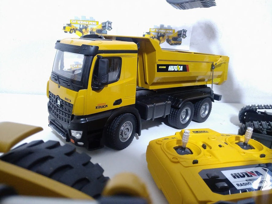 1582 NEW Volquete Huina Full Metal Control Remoto Escala 1:14 - KATZER