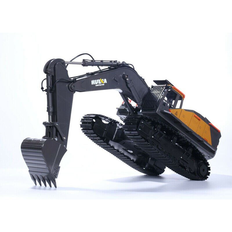 1592 Excavadora Huina con Cucharón de Metal Control Remoto Escala 1:14 - KATZER