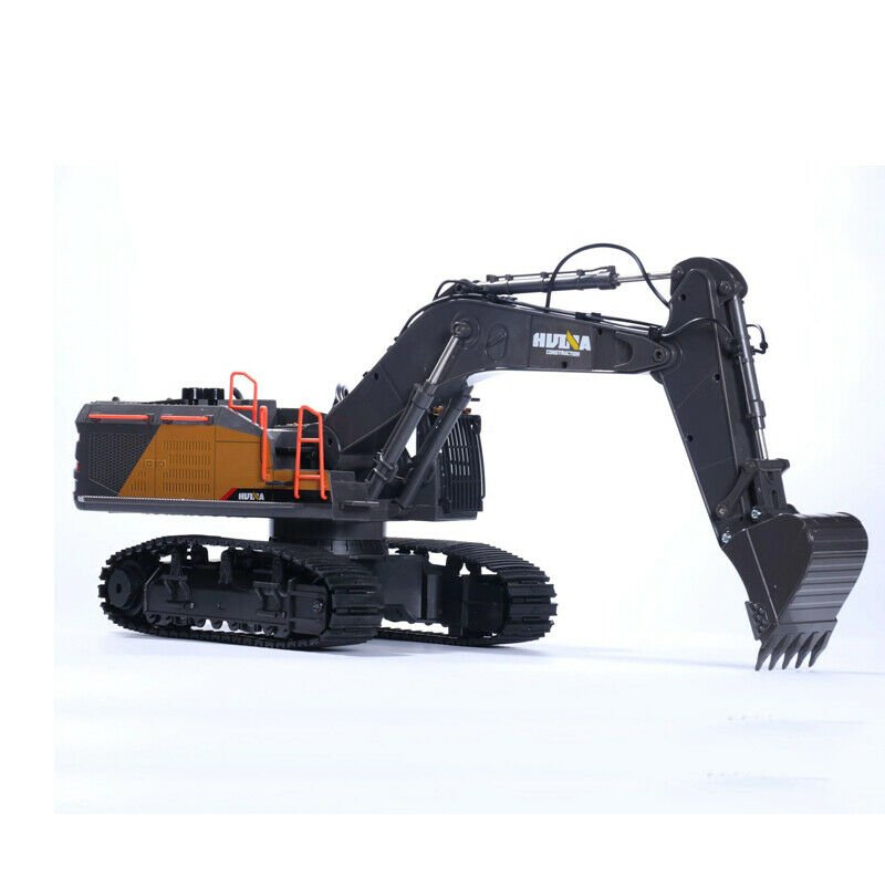 1592 Excavadora Huina con Cucharón de Metal Control Remoto Escala 1:14 - KATZER