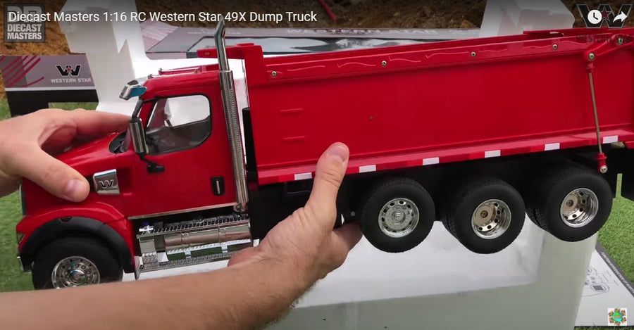 27007 Volquete Western Star 4900 SFFA Control Remoto Escala 1:16 - KATZER