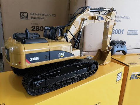 28001 Excavadora Hidráulica Cat 330DL - Control Remoto - Escala 1:20 - KATZER