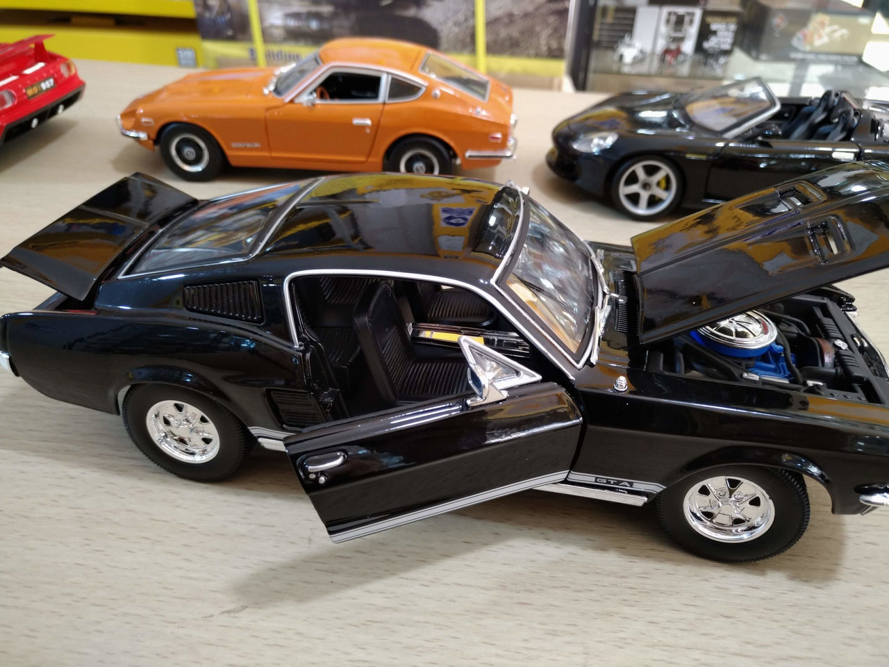 31166 Auto Ford Mustang Gta Fastback Año 1967 Escala 1:18 (Maisto Special Edition) - KATZER