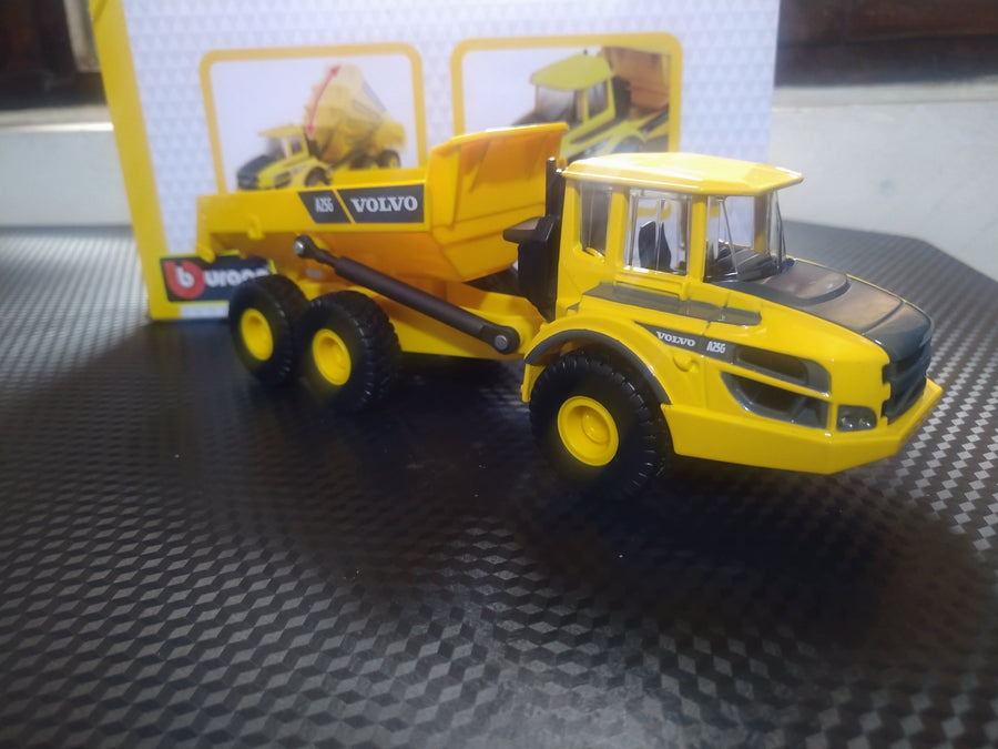 32085 Camión Articulado Volvo A25G Amarillo Escala 1:50 - KATZER