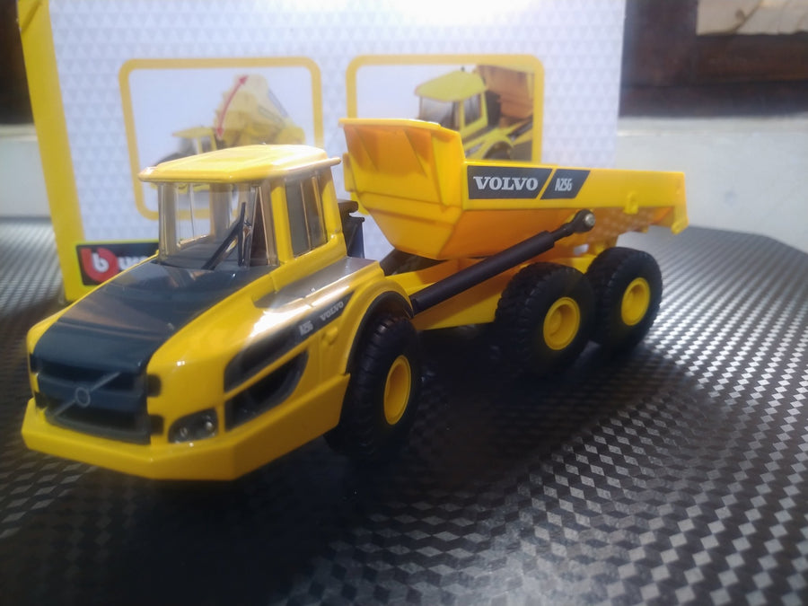 32085 Camión Articulado Volvo A25G Amarillo Escala 1:50 - KATZER