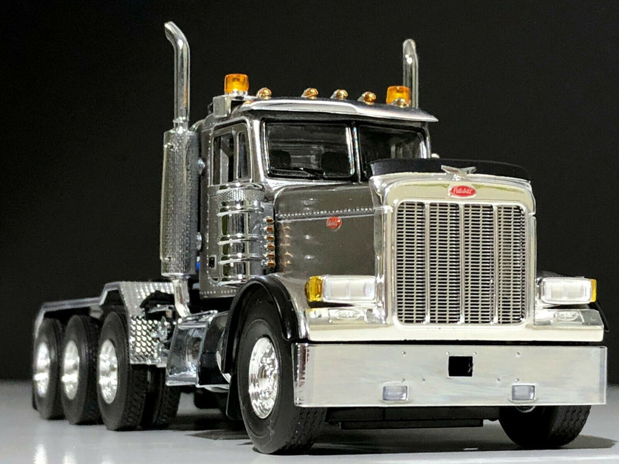 33-2015 Tracto Peterbilt 379 Plateado Escala 1:50 - KATZER