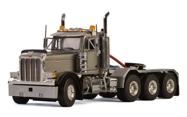 33-2015 Tracto Peterbilt 379 Plateado Escala 1:50 - KATZER