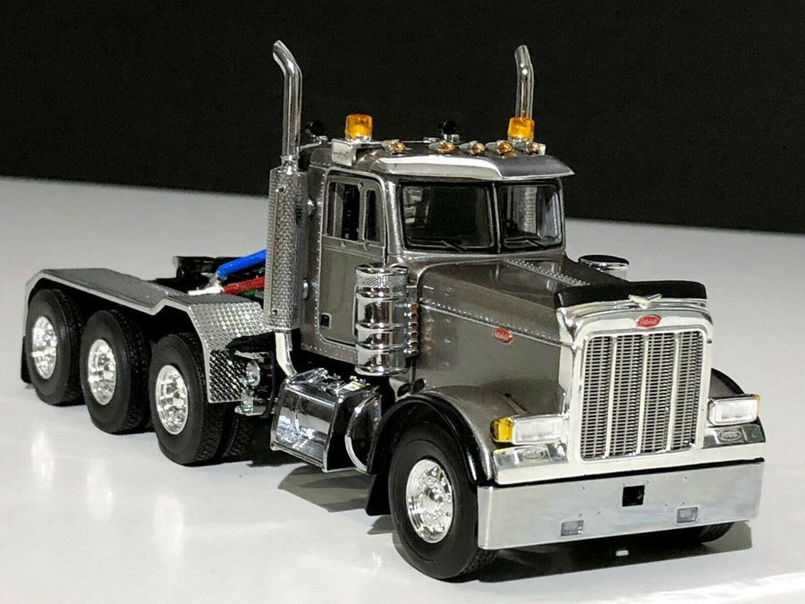 33-2015 Tracto Peterbilt 379 Plateado Escala 1:50 - KATZER