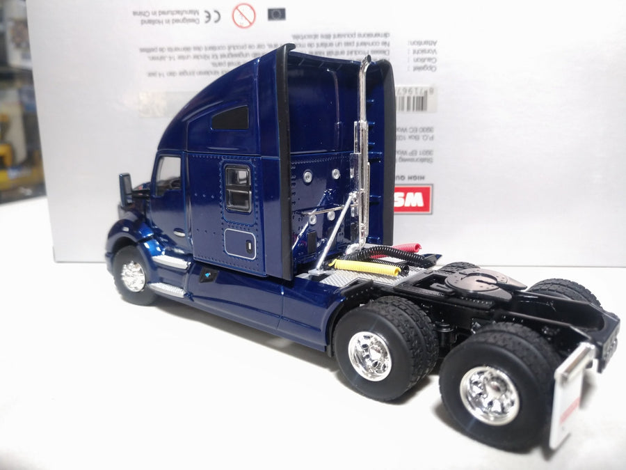 33-2027 Tracto Kenworth T680 Azul Escala 1:50 - KATZER