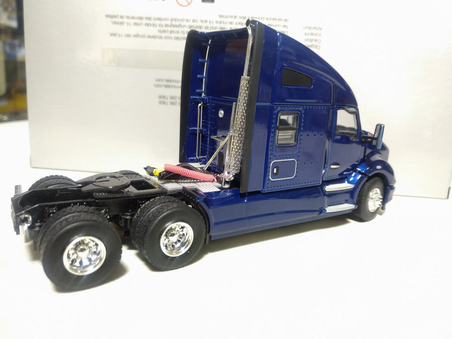 33-2027 Tracto Kenworth T680 Azul Escala 1:50 - KATZER