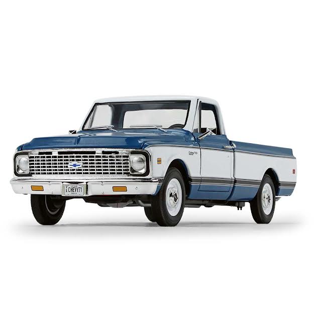 40-0430 Camioneta Chevrolet 1971 C-10 Pickup Escala 1:25 (Pre Venta) - KATZER