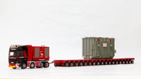 Thumbnail for 410214 Remolque Especial Mammoet - Scania R620 with K25 18 Liner Trailer and Trafo Transformer Load Escala 1:50 - KATZER