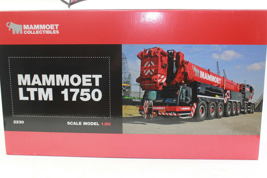 410245 Grúa Hidráulica Móvil Mammoet LTM 1750 Escala 1:50 (Modelo Descontinuado) - KATZER