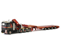 Thumbnail for 410330 Cama Baja Volvo Mammoet FH4 8X4 + 4 Axle LowLoader Escala 1:50 - KATZER
