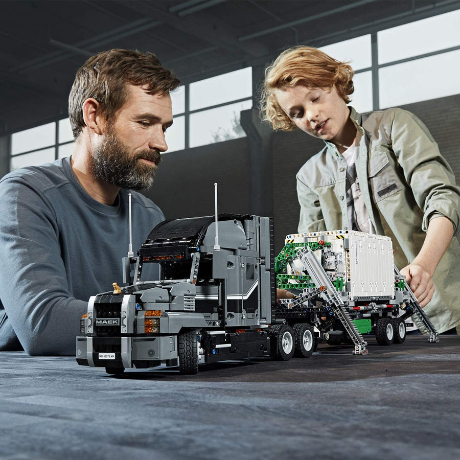 42078 LEGO Technic Camión Mack Anthem + Container 2 en 1 (2,595 Pieces) (Modelo Descontinuado) - KATZER