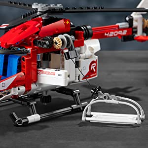 42092 LEGO Technic Helicóptero Rescue (325 Piezas) - KATZER